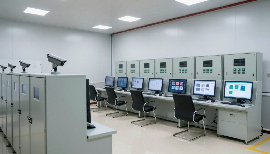 Secure industrial facility with protected OT systems Secure industrial facility with protected OT systems