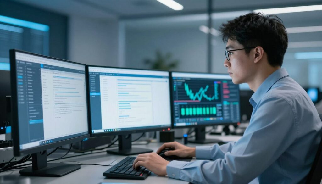 Security analyst performing managed detection response and threat analysis - Atrity Info Solutions Security Analyst Performing Managed Detection Response and Threat Analysis
